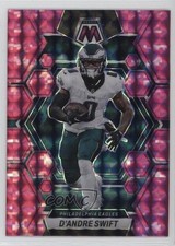 2023 Panini Mosaic Pink Camo Mosaic Prizm D'Andre Swift #188 10wc