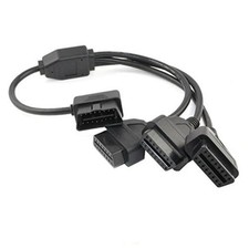 OBD2 Splitter Cable,OBD-II Extension Cable,Car Diagnostic 1 Male to 3 Female