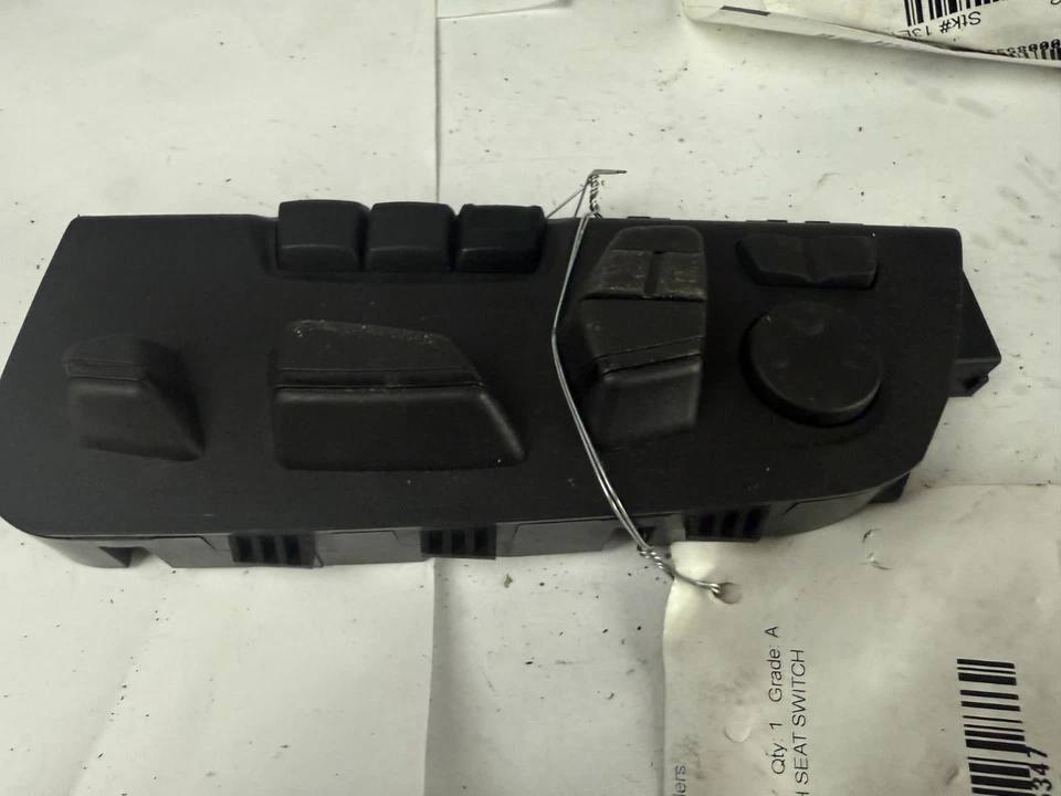 Interruptor de control de ajuste del asiento del conductor delantero izquierdo BMW 650i 640i 2012-2017 OEM Foto 2 de 4