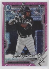 2021 Bowman Chrome Prospects Mega Box Pink Mojo Refractor Yolbert Sanchez 0c3e