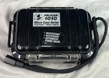 Pelican 1010 Micro Case Black Waterproof Hard Protective Case Padded Interior
