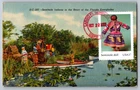 #3873e Indian Art Seminole Doll FDC Maxi Card
