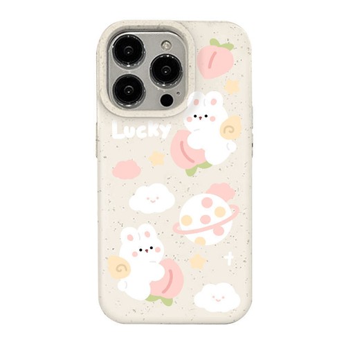Pink Bunny Phone Case Cover For Apple iPhone 16 15 Pro Max 14 13 12 11 8 7 XR XS - 第 5/8 張圖片