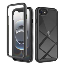 For iPhone 16e 17e Shockproof Built-in Screen Protector Full-body Case Cover