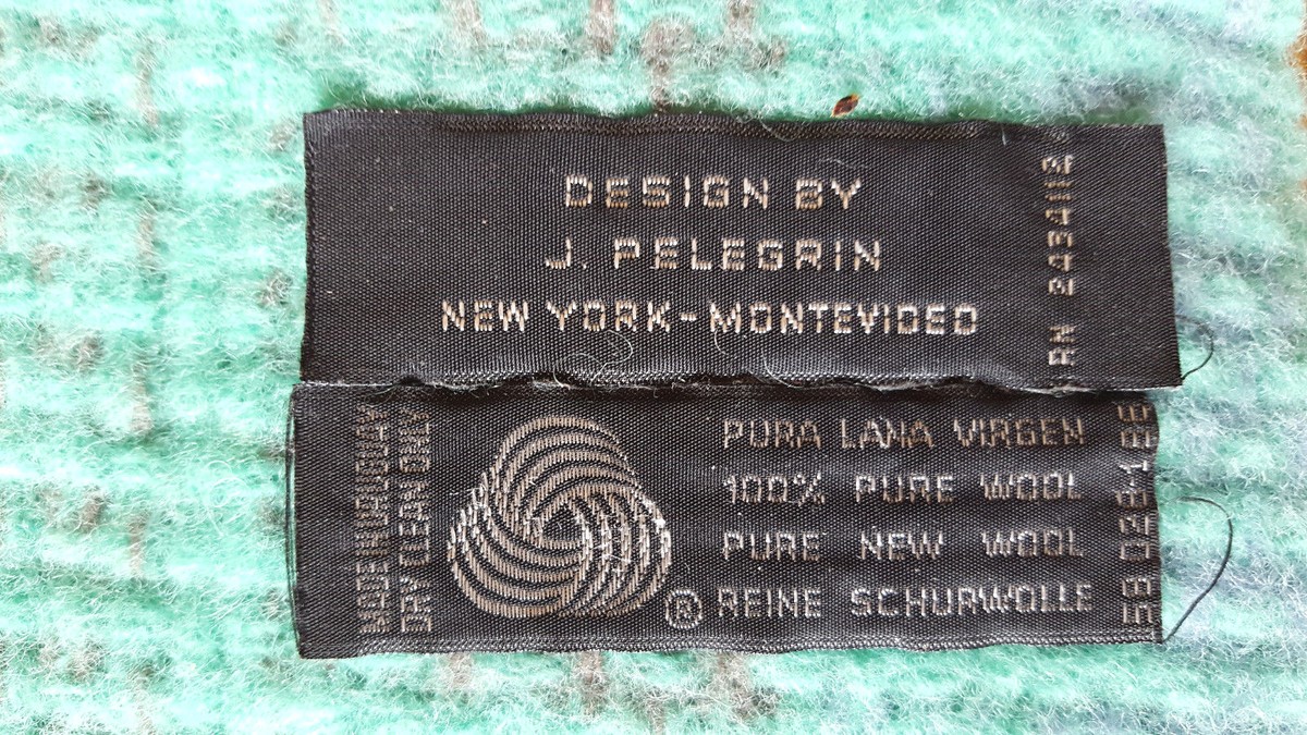 Vintage Pelegrin Scarf-100% Pure York