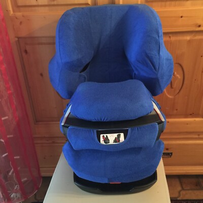 Sommerbezug Schonbezug Frottee für Cybex Pallas und Pallas 2-Fix NEU blau