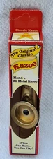 Vtg Woodstock Percussion USA ALL Metal Classic American Kazoo WPI w/ Packaging 