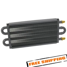 Derale 13311 4 Pass 13" Series 7000 Copper/Aluminum Transmission Cooler, -6AN