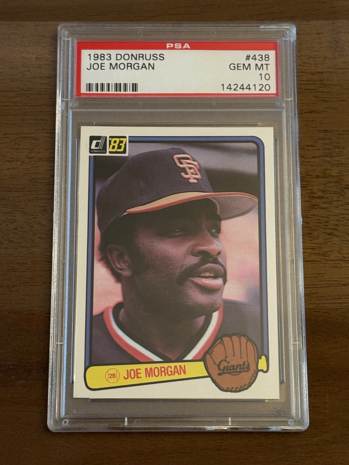 1983 Donruss #438 HOF Joe Morgan  - PSA 10