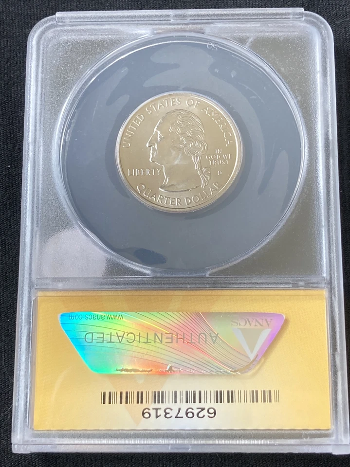 1999-D Georgia Washington Quarter MS 67 ANACS M172 - Image 2 of 2