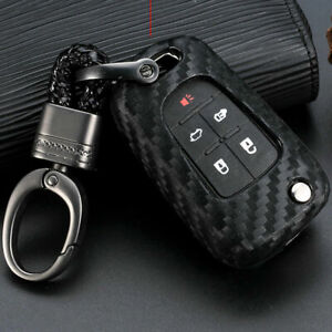 Black Silicone Car Remote Key Case Cover Fob For Buick GMC Chevrolet Cadillac