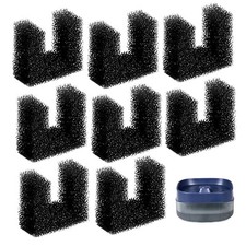 8 Pre Filter Sponges for 135oz/ 4L 118oz/ 3.5L Pet Cat Water Fountain Foam