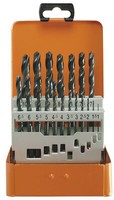 Projahn Spiralbohrer Set 19-Tlg. HSS-R Din 338 Typ N Ø 1-10Mm 60003 Metall Stahl