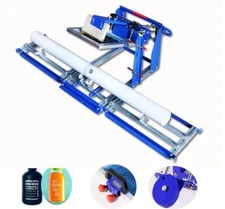 180mm Dia Curved Screen Printing Machine for Tube/Bar Manual Push-pull Structure