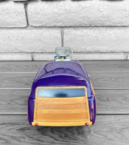 Muscle Machines 2001 Funline Diecast Purple 1950 Ford Woody Wagon 1:18 No Box - Picture 3 of 7