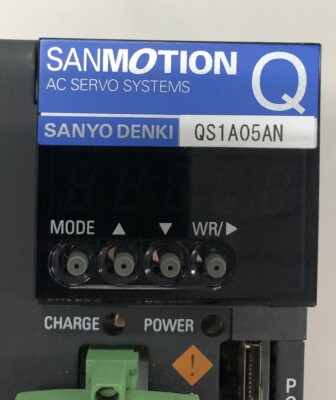 SANYO DENKI QS1A05AN 0KEB2A04 AC Servo Driver Removed From The