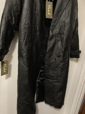 Hinds Long Leather Jacket | eBay