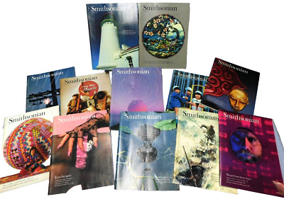 SMITHSONIAN ~ 12 issue set 1987 - January through December -- FULL Year !