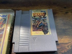 P.O.W. Prisoners of War POW NES Nintendo In box Missing Manual