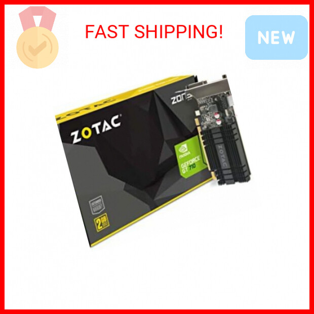 Zotac GEFORCE GT710 1GB PCIEX1 PASSIVE COOLING DL-DVI VGA HDMI