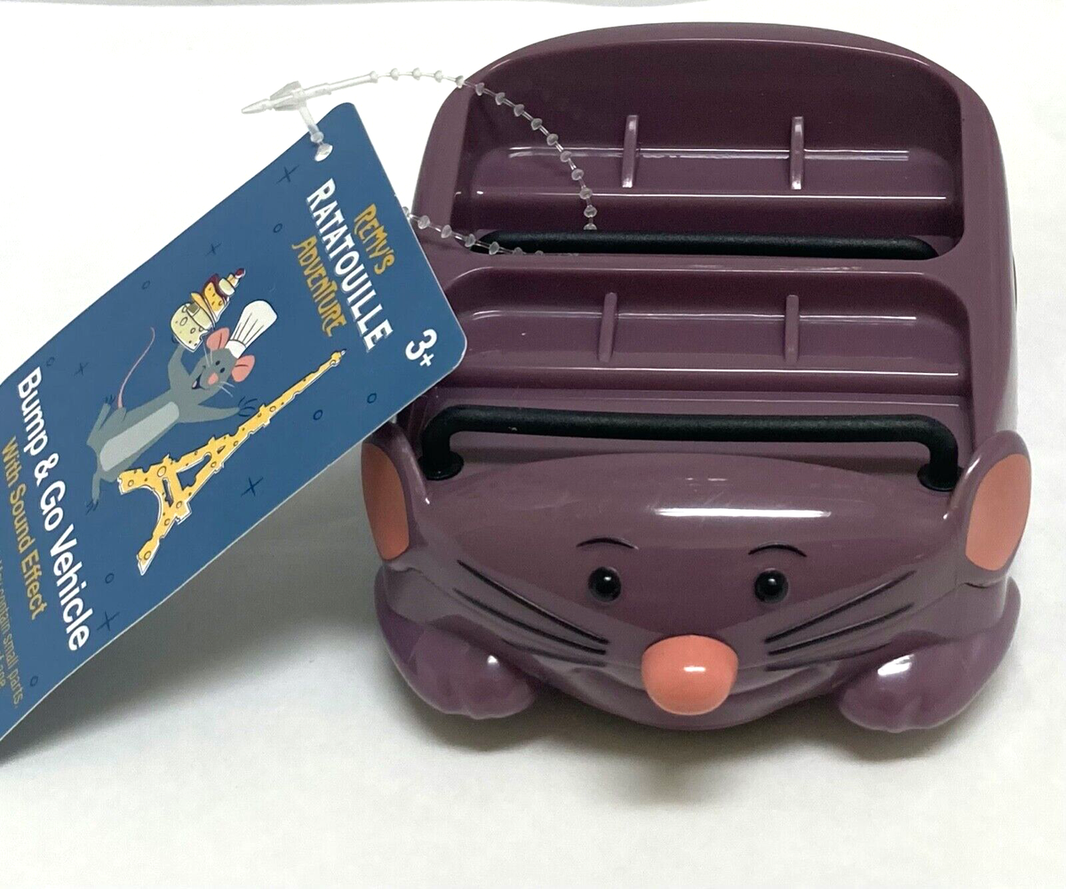 BNWT Disney Remy's Ratatouille Adventure Bump and Go Purple