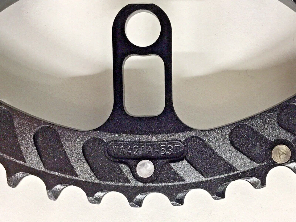 FSA K-Force ABS Alloy Chainring 53T 110BCD 5-Bolt 10-11 Speed Red Decal WA421 - Image 4 of 4