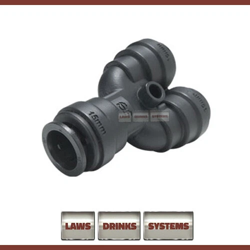 John Guest 15mm Two Way Divider PM2315E