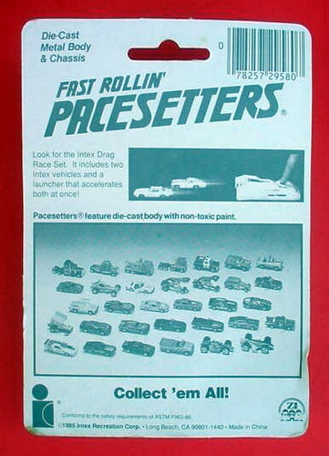 New Vintage 1985 Intex Zee Pacesetters 1935 Chevy Racer Chevrolet Modified 1/64 - Picture 7 of 10