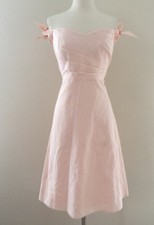 J.CREW G3469 Off-the-Shoulder Strapess Dress in Faille Soft Blossom 8