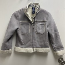 Gap Kids Sherpa Lined Jacket Size: 10