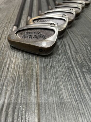 Taylormade Ti Bubble 2 Set Of Irons 4-9 Irons R80 Bubble 2 Shaft - Picture 3 of 19