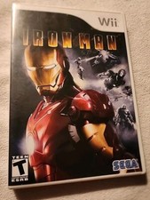 Iron Man (Nintendo Wii, 2008) Complete With Manual