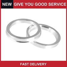 Universal 73.1-60.1mm Car Hub Centric Rings Wheel Bore Center Spacer Pack of 2