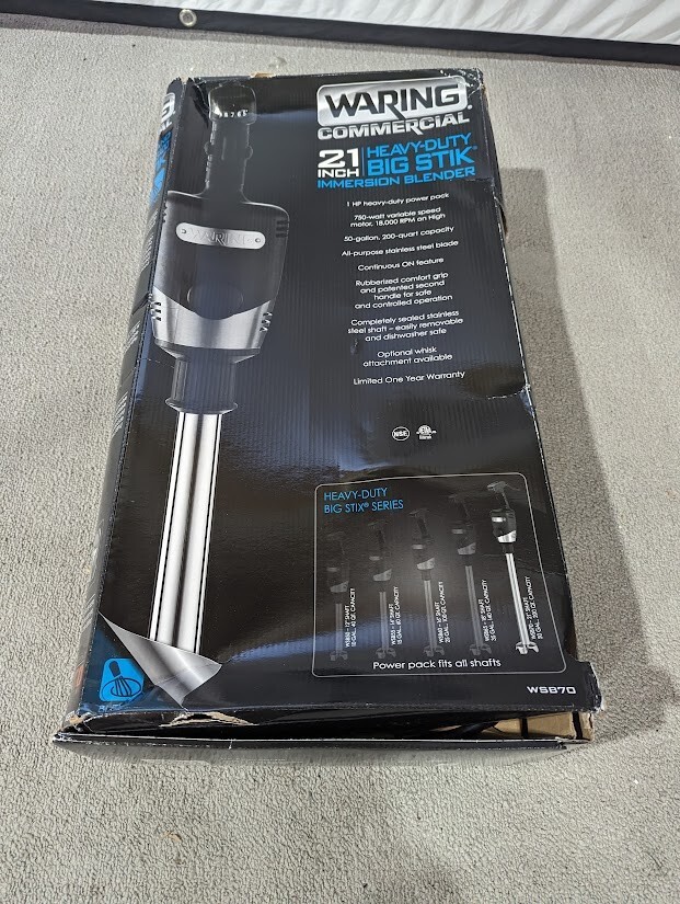 Waring WSB70 Big Stik 21" Immersion Blender eBay