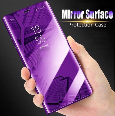 Flip Mirror Clear View Case For Iphone 11 Pro Max X 7 8 6s Plus Se Wallet Cover Ebay