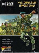 Bolt Action WW2 German Fallschirmjager Support Group NIB NEW Warlord Games
