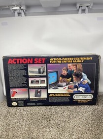 Nintendo Entertainment System Action Set NES Complete CIB Console Tested