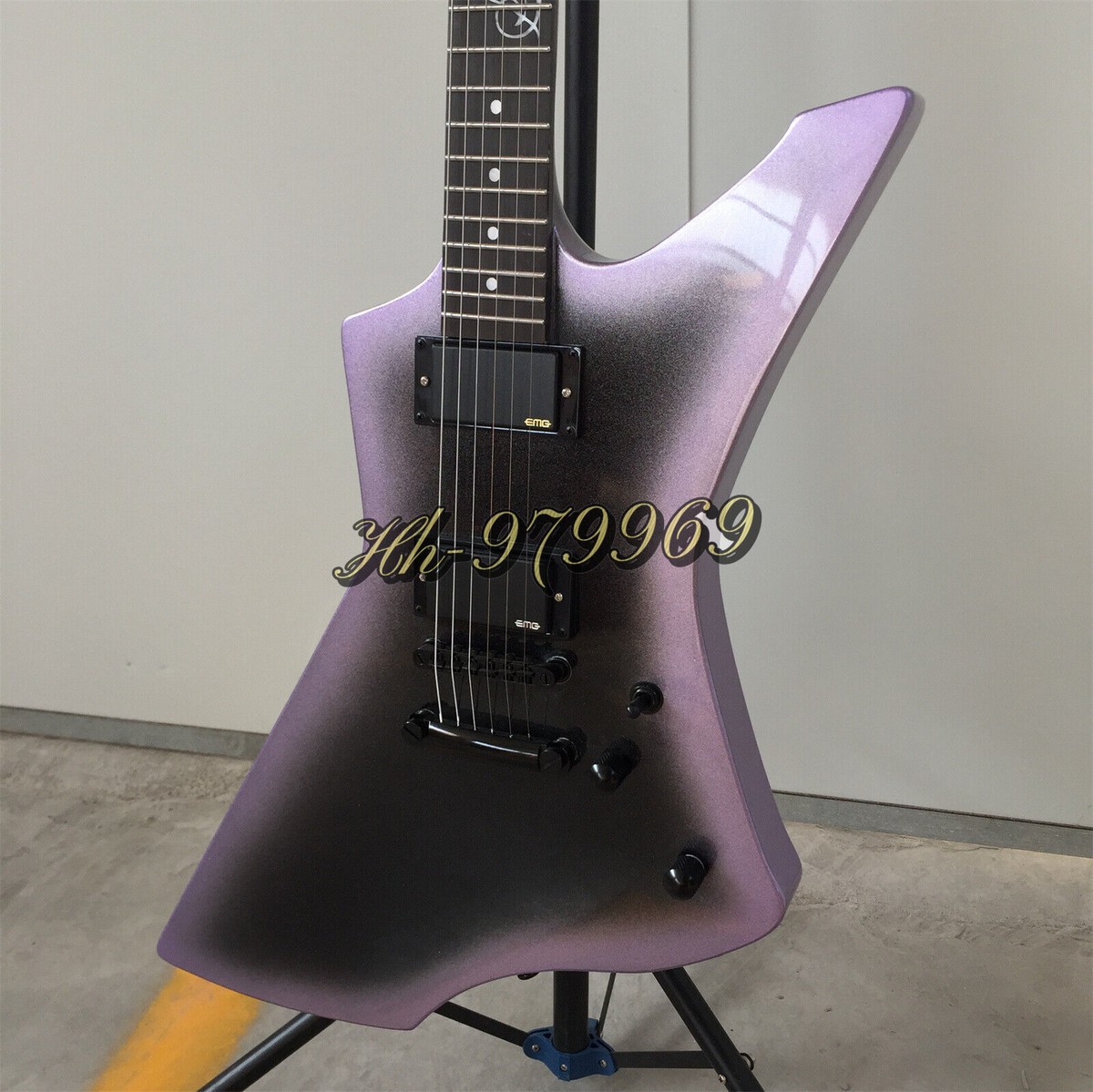 James Hetfield Snakebyte LTD Electric Guitar Purple Burst Mahogany