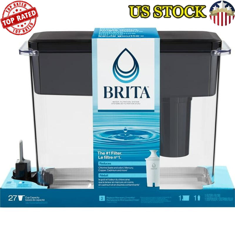 27 Cup Filtered Water Dispenser BPA Free Space Efficient Eas