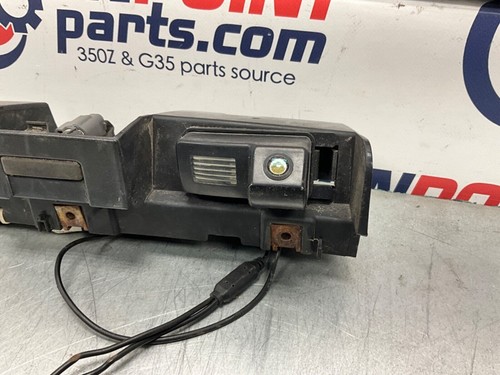 2004 Nissan Z33 350Z Trunk Opener Licence Plate Light with Camera OEM 22BLCFI - Picture 4 of 14