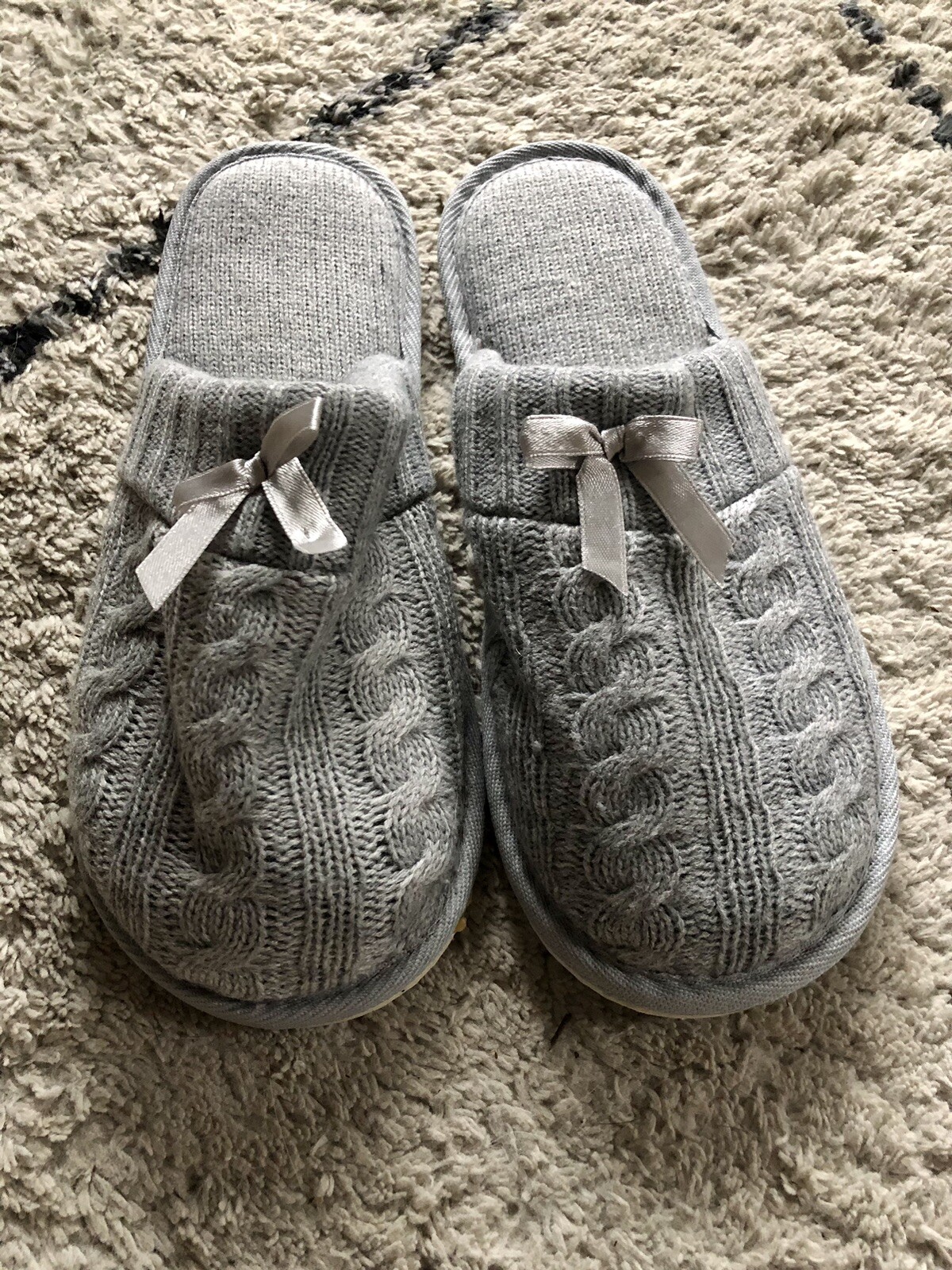 Ladies slippers From Target M Padded Footbed-image