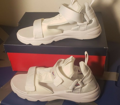 Reebok FURYLITE SANDALS WHITE FU9296 US 