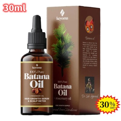 Batana Oil with Rosemary for Hair Growth ~ Nourish Scalp & Detox for Strong ~~DE