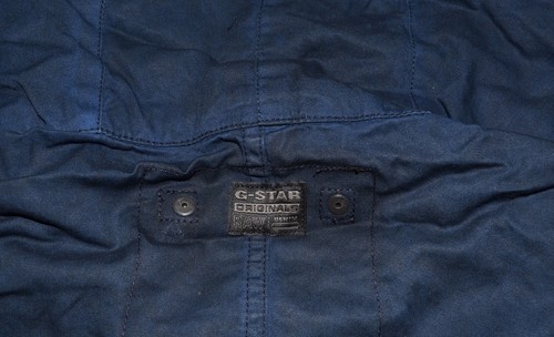 NWT G-Star RAW Jacket Lightweight Partly Lined Over-Dye Hooded Jacket Size XXL - Picture 8 of 12