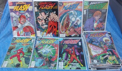 DC Comics The Flash 1987 Series 38 Issue Lot #4 7 8 10 14 15 20 21 23 27 - 222