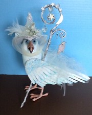 NEW Cloth Folk Art Paper Pattern "White Crow Witch" By Susan Barmore