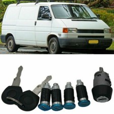 Komplettes Zündschloss Türschloss Set mit 2 Schlüsseln T4 Transporter 7018372