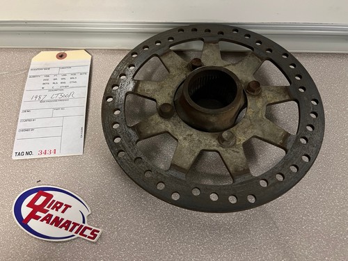 1987-1990 Suzuki LT500R Quadracer OEM rear brake Rotor Hub Flange #3434