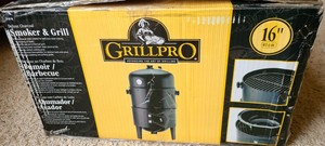 Grillpro Deluxe Charcoal Smoker Grill 31816 16 Smoker 6630 60162318160 Ebay
