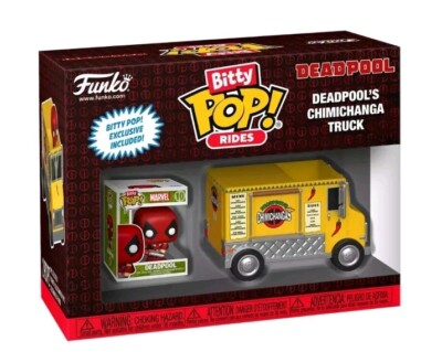 Funko Bitty Pop! Rides: Marvel - Deadpool's Chimichanga Truck